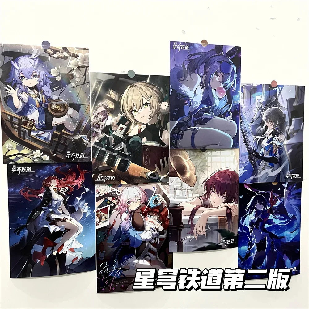 Anime Honkai: Star Rail Cosplay Student Room Decorative Bedroom Background Wall Poster Layout Birthday Xmas Graduation Gift