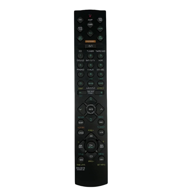 T3LB Energy Efficient Universal Remote Control ergonomic design for RAV203 Video Receiver Enhances Durability