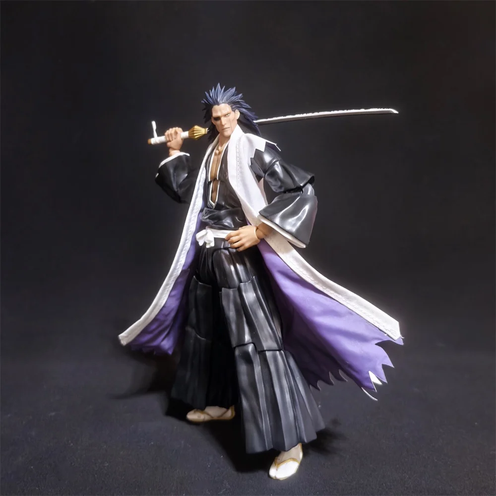 Handgefertigter 1/12 Japanischer Anime Klassischer Charakter Weißer Federwebstoff-Umhang Zubehör für SHF Actionfiguren Körpermodell – Detail 19
