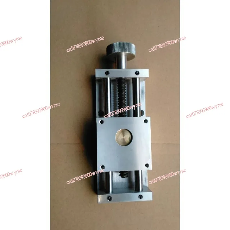 Precision fine-tuning cross hand slide manual translation table one-dimensional xy linear module slide table