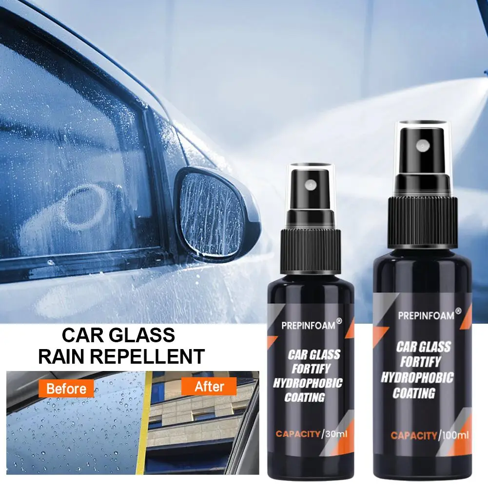 Car Glass Rain Repellent Spray Anti Rain Coating For Car Glass Hydrophobic Anti-rain Car Liquid Windshield Mirror Water Rep X3l2