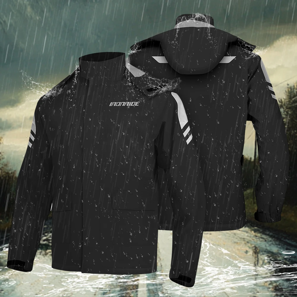 

Motorcycle Raincoat Suit Rainstorm Ultra-thin Prevention Jacket Pants Raincoat Moto Raincoat Motorcyclist Foldable Rider Rain