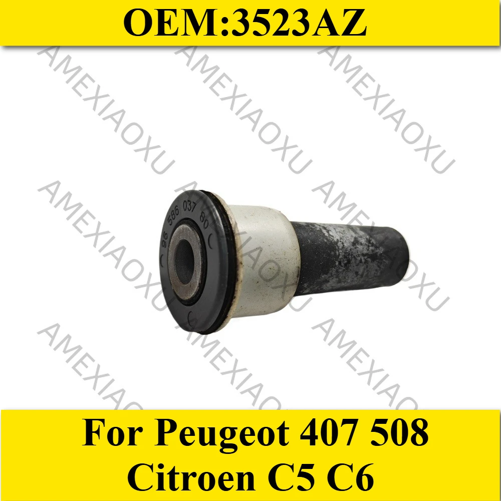 3523AZ For Peugeot 407 508 Citroen C5 C6 curved arm bushing  Front Triangle-Arm Bush Frint PIVOTS and Hubs-Hub Bearing