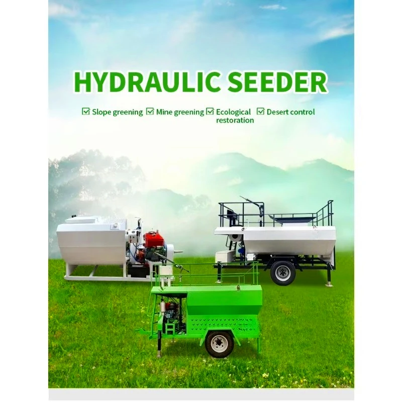 Professional Hydroseeding Equipment for Ski Slope Vegetation Customized Cold Weather Performance and Upgrades Made in China Sale