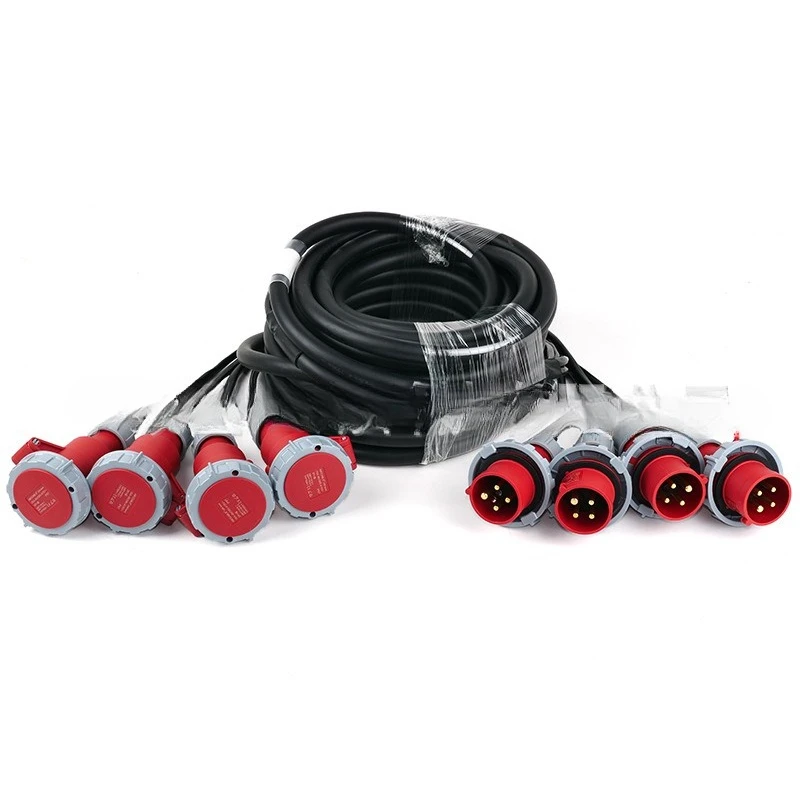 

Multi-core power cord 4 power cords, stage performance pure copper 1.5 square power cord