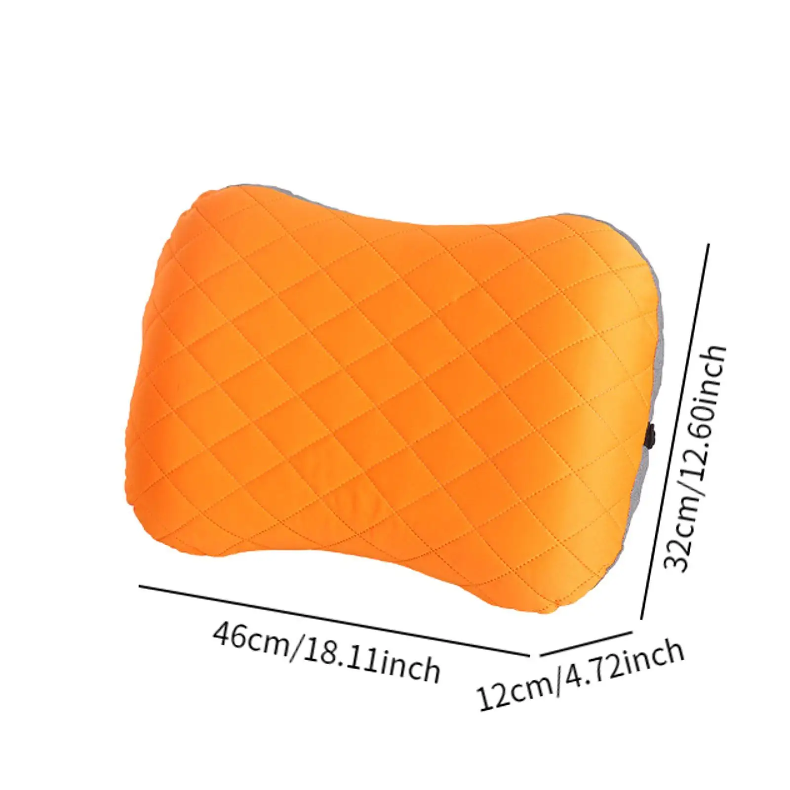 Travel Pillow Ergonomic Gifts Foldable Camp Pillow Inflatable Camping Pillow for Napping Desk Rest Traveling Camping Backpacking