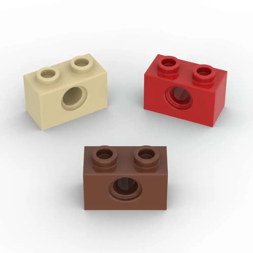 MOC 10 個 1 × 2 3700 穴ビルディングブロックキットハイテクコネクタハウスレンガ教育 DIY おもちゃ子供の誕生日プレゼント