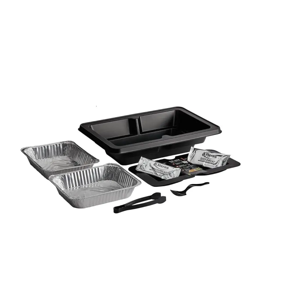 

Buffet Kit Speedheat Chafing Dish Buffet Set - Set Of 2 Flamel Chafing Dishes For Buffet, Catering Food Warmers & Food Warming