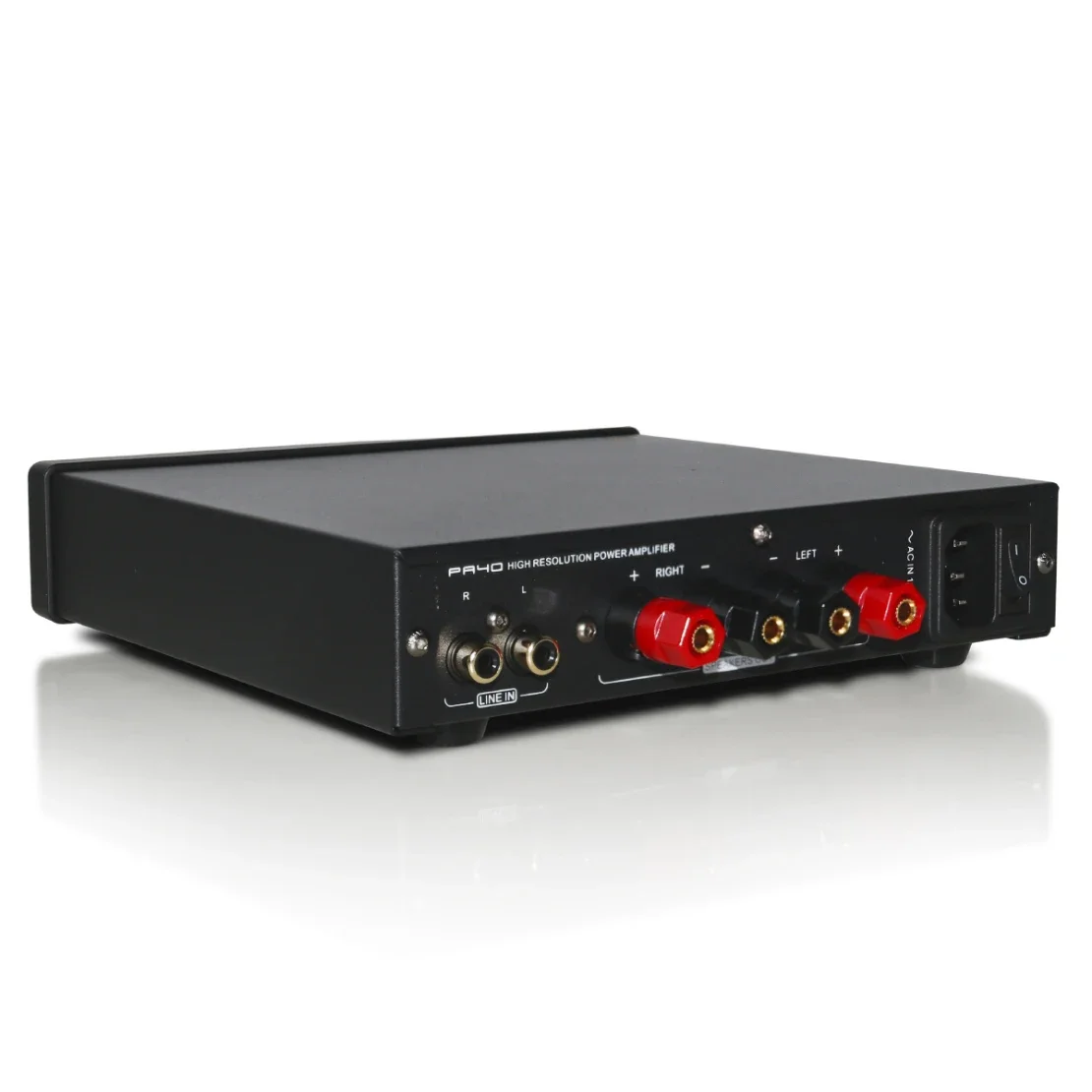 SMSL PA40 Digital Power Amplifier MA5332 Class D EQ Bass Treble Adjustment Romote Control Built-in Power Supply