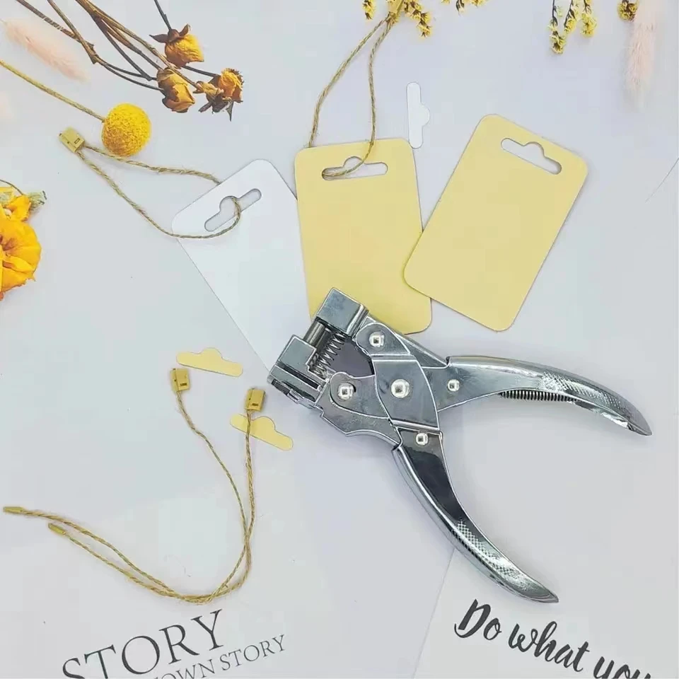 Дырокол в форме Т-слота, сверхмощные дыроколы для поделок из бумаги, ручной дырокол для сережек, дырокол для бейджей, жесткий Pl