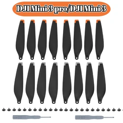 8pcs Carbon Fiber Propeller for DJI Mini 3 Pro Props Blade Replacement Light Weight Wing Fans Spare Parts Drone Accessories