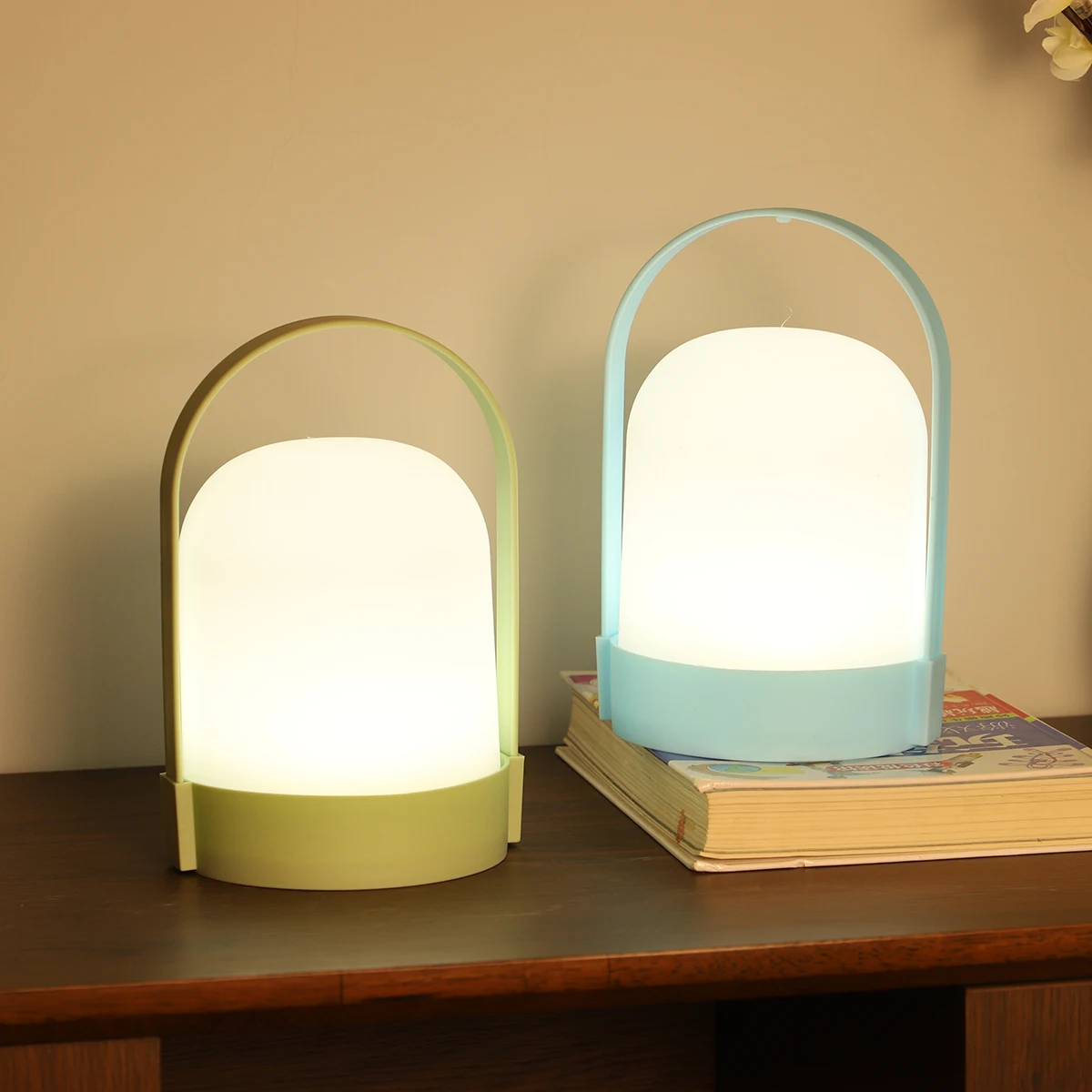 1pc Hand Lamp, Night Light Lighting, Table Lamp Suitable for Bedroom Outdoor Camping Scene Decoration