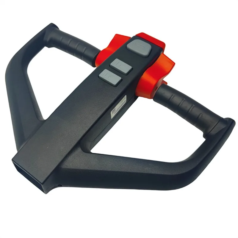 Electric forklift accelerator knob handle, pallet handling forklift handrail