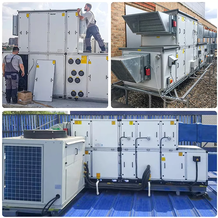 에어컨 HVAC AC 공기 처리기 HVAC 장치 AHU 장치 중앙 에어컨 환기 난방 냉방 시스템