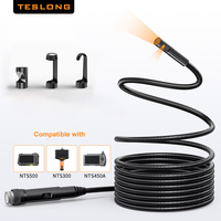 Teslong Endoscope Camera Snake Tube 3.9mm 5.5mm 7.6mm Cable 5.5mm 8mm Dual lens 12.5mm Autofocus Cable For NTS450A NTS300 NTS500