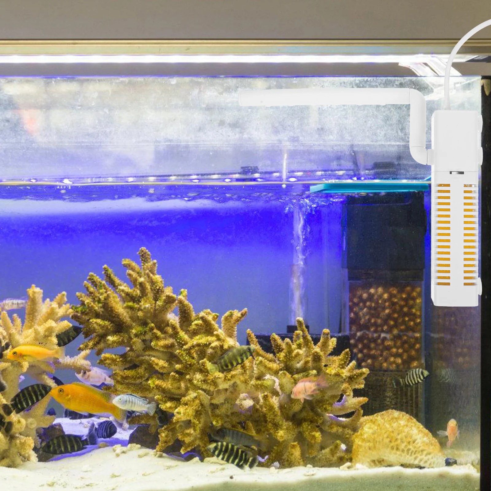 

Silent Submersible Water Fish Tank For Aquarium Pond Small Fountain Pump Outdoor Pond -Resistant Plastic Material