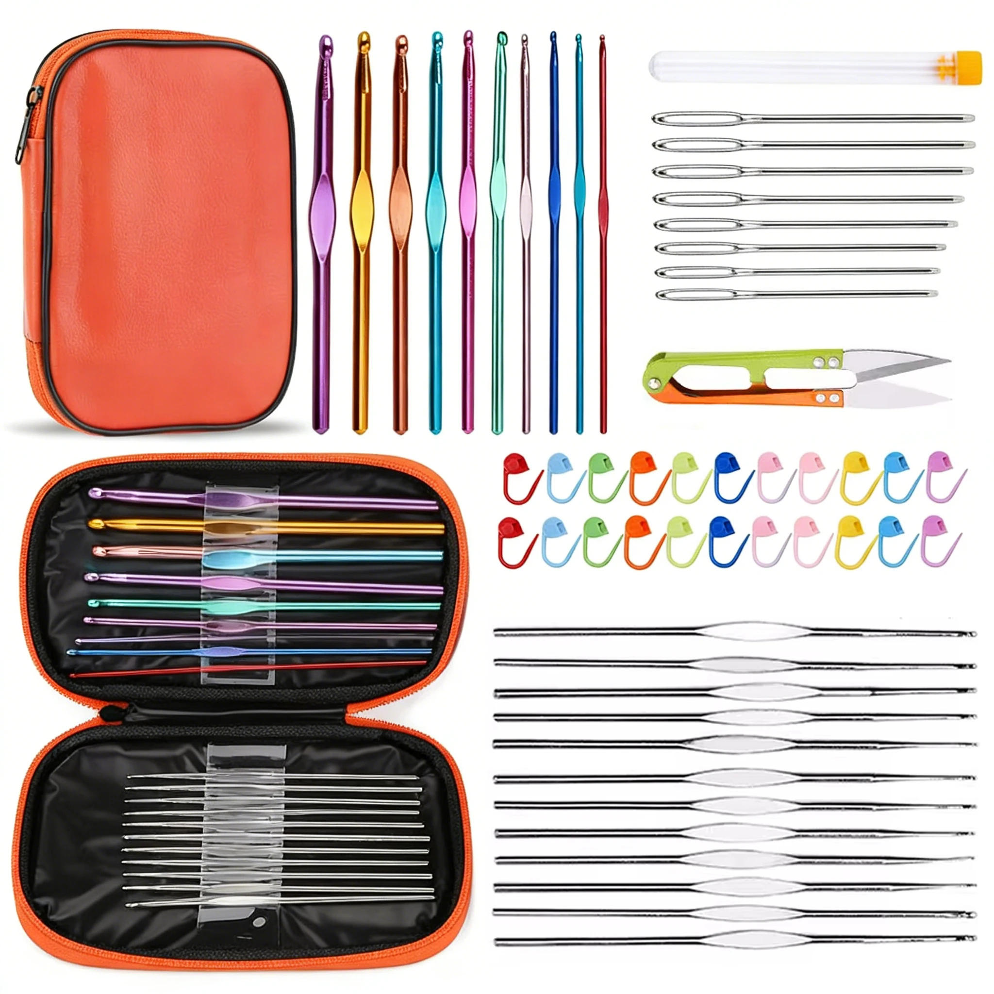 1Set Crochet Needle…