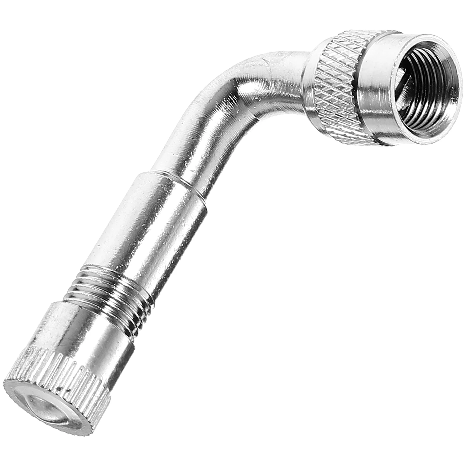 

Valve Extension Rod Adapter Lengthen Stem Silver Color Inflate Deflate Tire Repair Tools Bike Car Motorcycle Premium