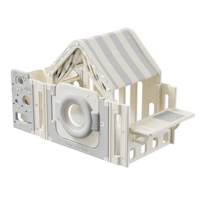 Tent house plastic toy hut, climbing mat building block table bookshelf
