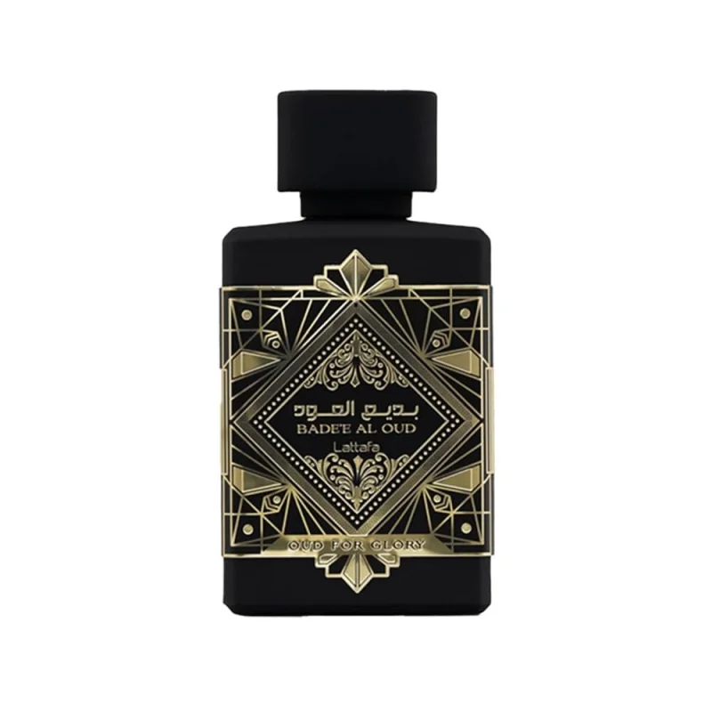 Lattafa Perfumes Bade'e Al Oud, Oud for Glory for Unisex Eau de Parfum Spray, 3.4 Ounce