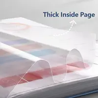 30/40/60/100 Page Display, Document Organizer for Designers, Architects,and Students,Document Organization ,Portfolio Binder 4