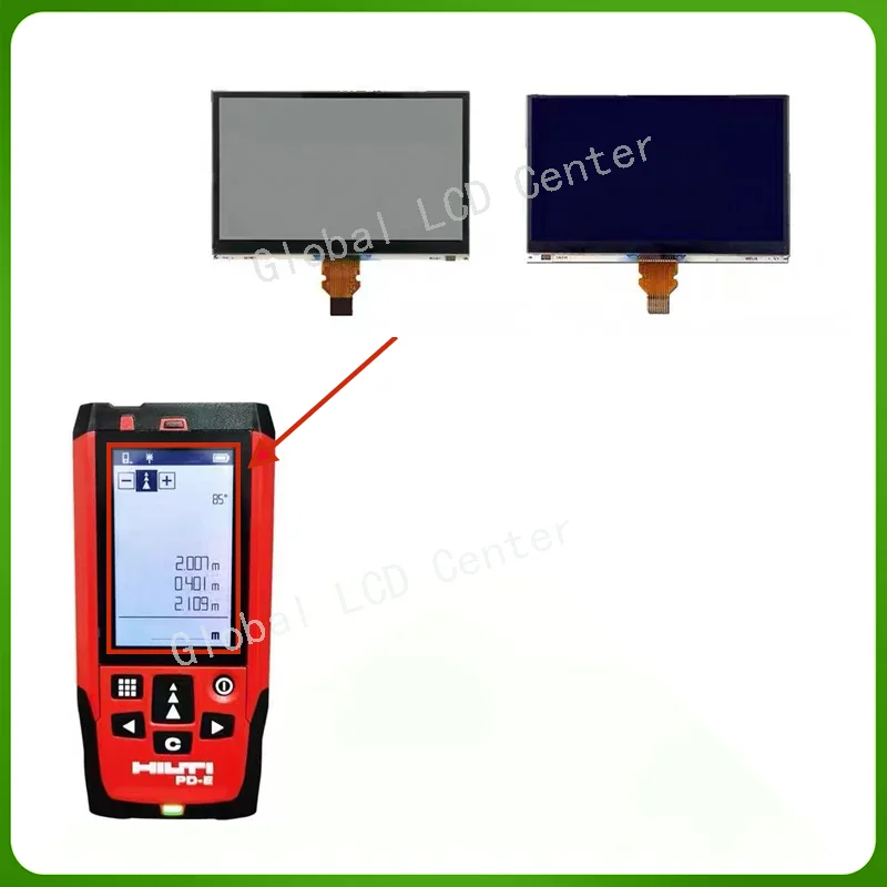 

2,7-дюймовый ЖК-экран для ремонта лазерного счетчика HILTI PD-E MatrixScreen