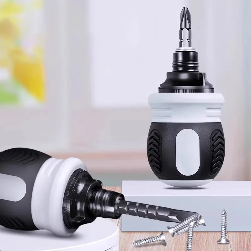 High Strength Radish Head Ratchet Screwdriver Set: Labor-Saving, Short, Multi-use