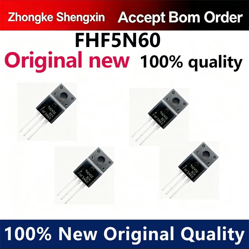 （5pcs）FHF5N60 inventory in stock TO-220F MOSFET/5A/600V