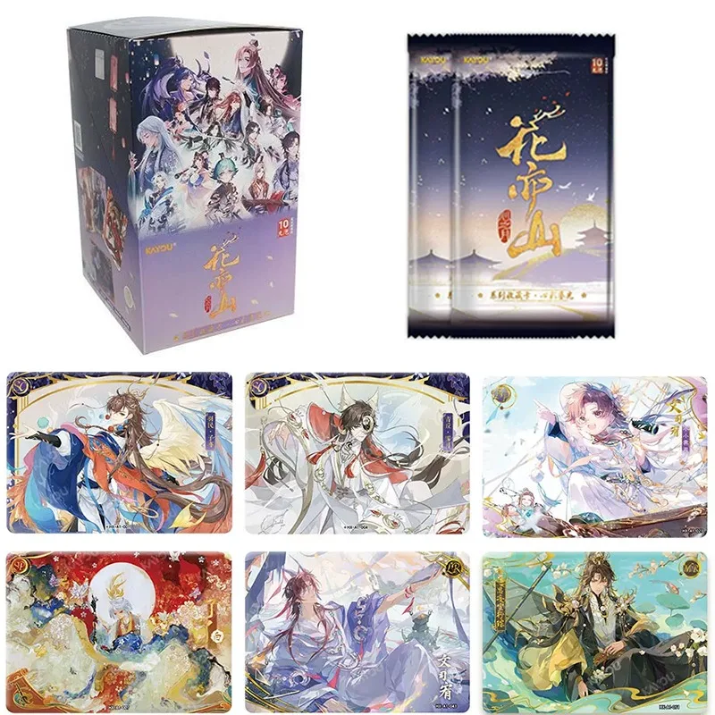 

Оригинальные коллекционные карточки KAYOU серии «Лунная клятва», лимитированная серия, в китайском стиле, аниме-атрибутика, игрушки, подарки для детей на праздники