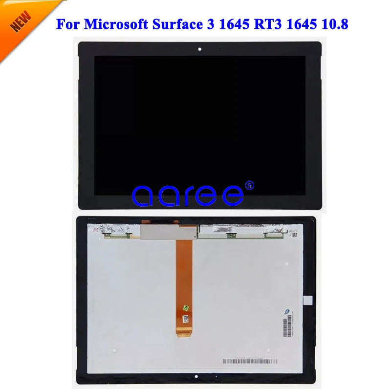 LCD Display For Microsoft Surface 3 1645 LCD Display For Surface RT3 164  LCD Screen Touch Digitizer Assembly