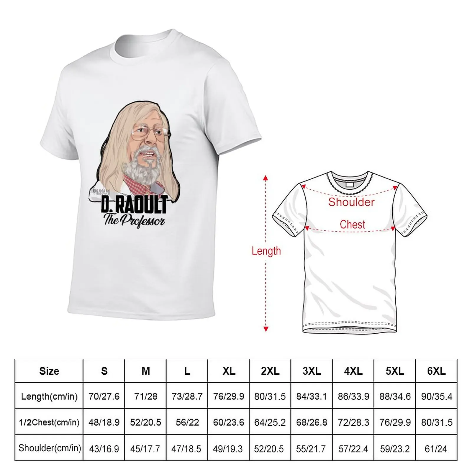 Didier Raoult - The Professor Fan Club T-Shirt cute clothes Tee shirt vintage t shirt Oversized t-shirt mens graphic t-shirts