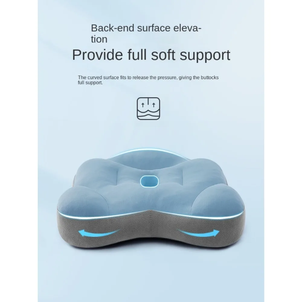 CushionOffice Sedentary Tool Student ChairCushion Thickened Hip CushionHemorrhoids Hip CushionElevated Sitting Position image 2