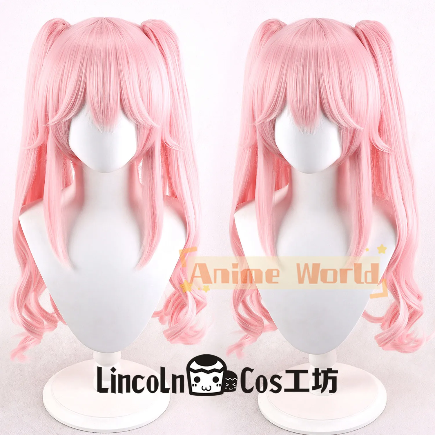 

Anime Fate Tamamo-no-Mae Cosplay Wig Halloween Carnival Party Props Synthetic Hair Heat Resistant Fiber + Wig Cap