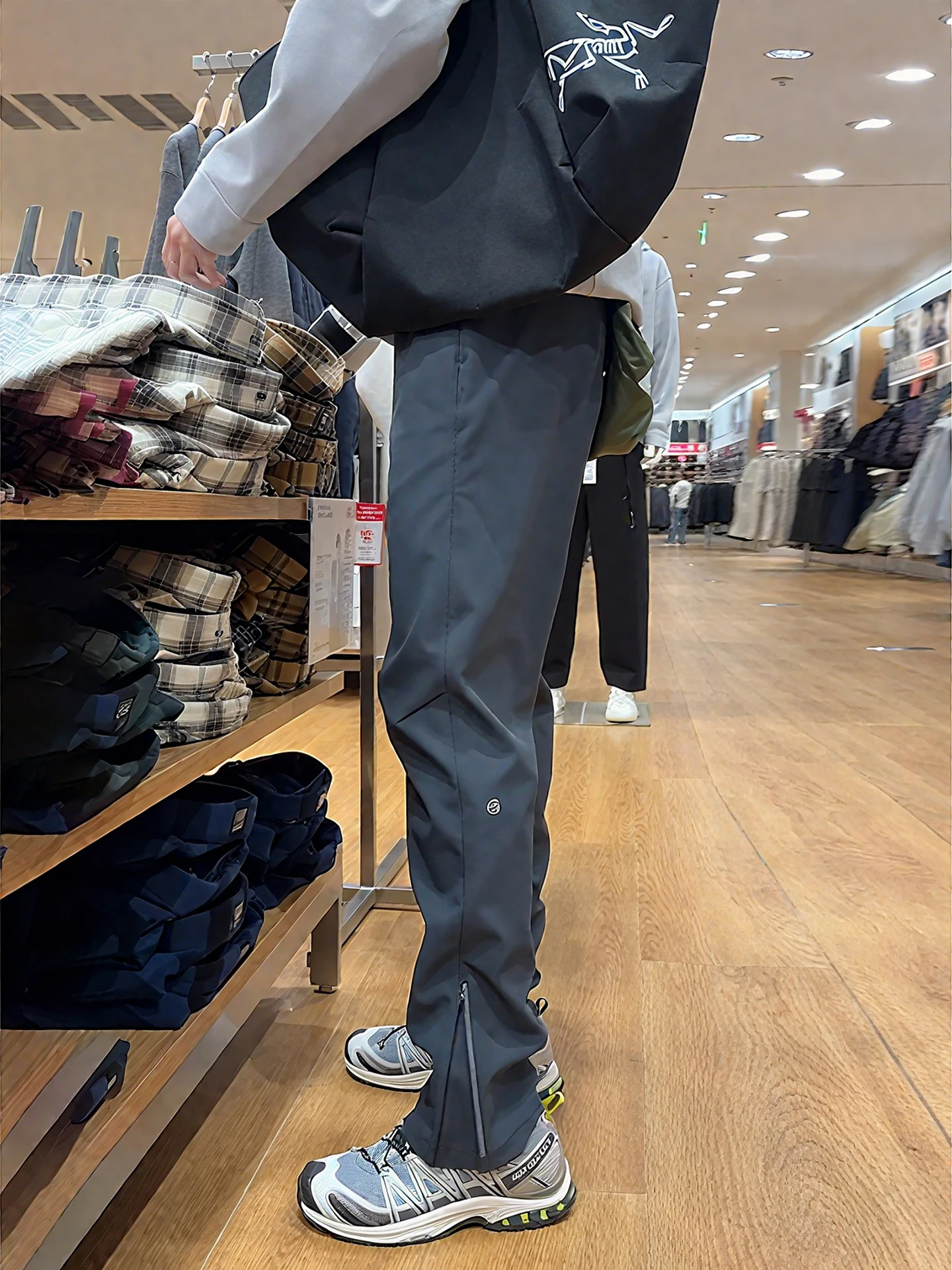 

Мужские брюки American Sle для осени и зимы: облегающие рабочие брюки, уличные брюки для альпинизма, ветрозащитные мягкие брюки-карго