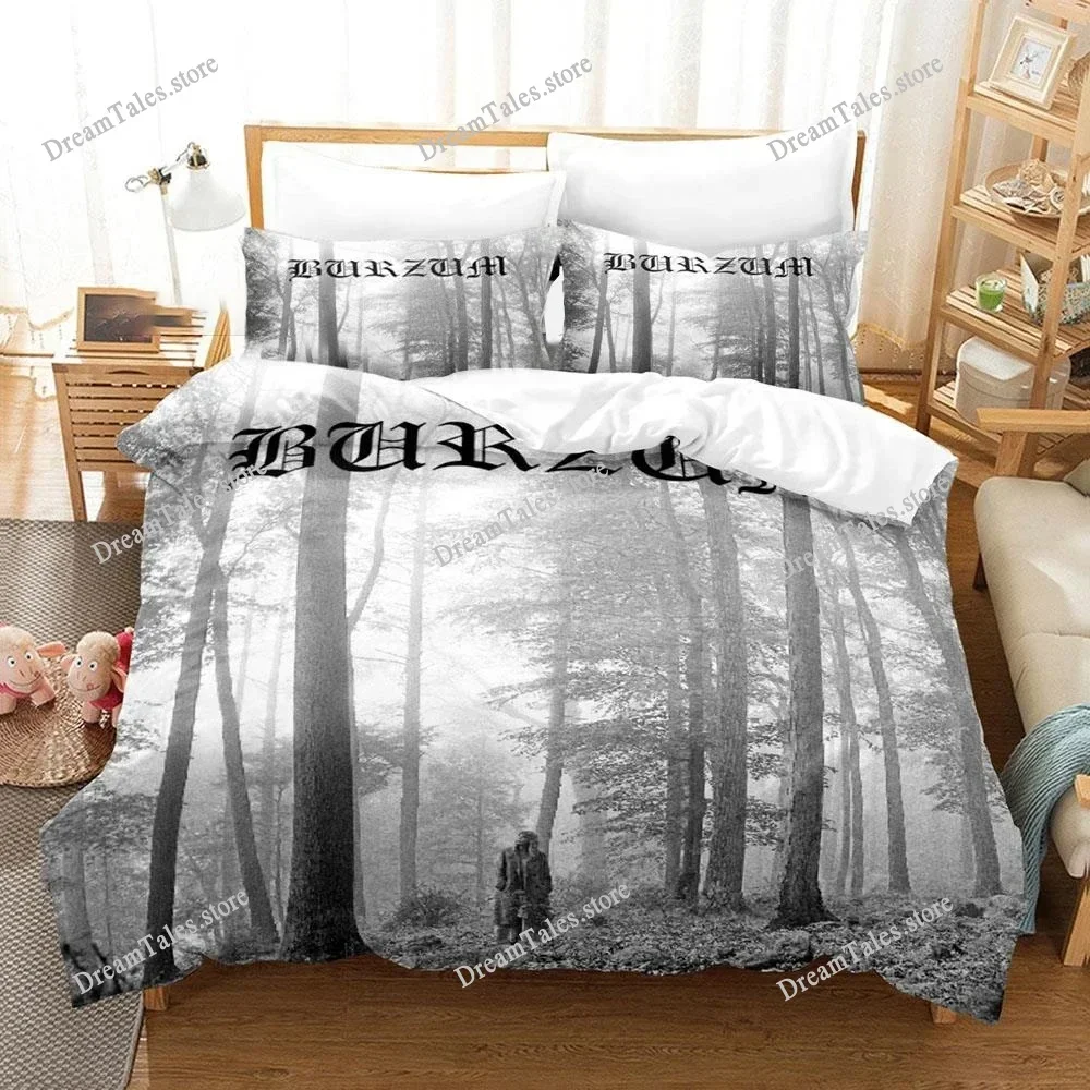 Hiphop Rapper Burzum Sheets Quilt Covers Bedding Dormitory Sheets Bedding Set Soft Warm Bedding Set Home Textile Luxury Gift