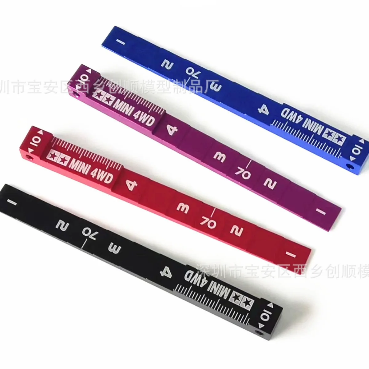 4WD modification accessories, shunting ruler, inspection ruler, modification tool 95073