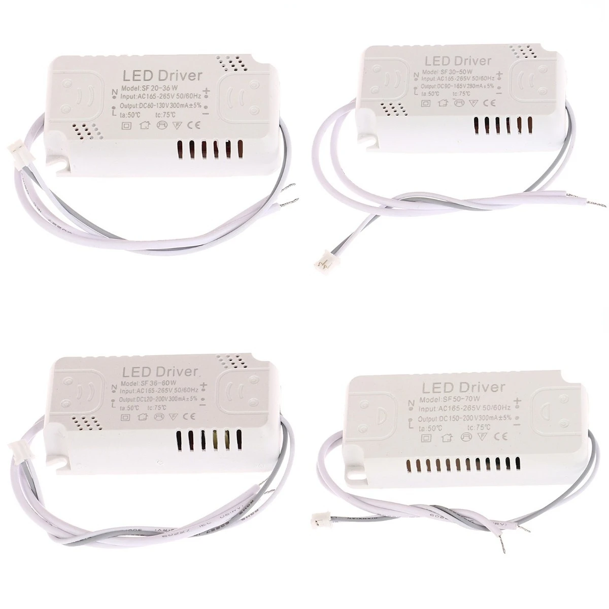 LED Driver 300mA Board 8-24W 20-36W 30-50W 36-60W 50-70W 60-80W LED Power Supply Unit Lighting Transformer For Driver LED Light！