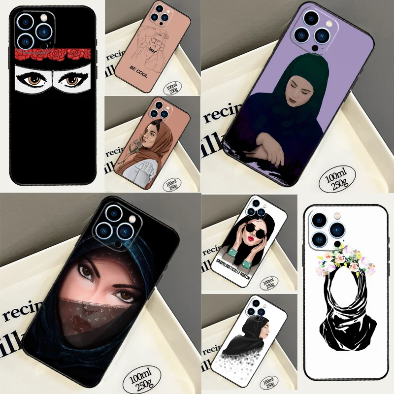Musulmano Hijab Ragazza Caso Per Oppo A17 A57 A77 A60 A80 A40 A18 A38 A58 A78 A98 A96 A76 A16 A94 A74 A54 A15 A5 Pro