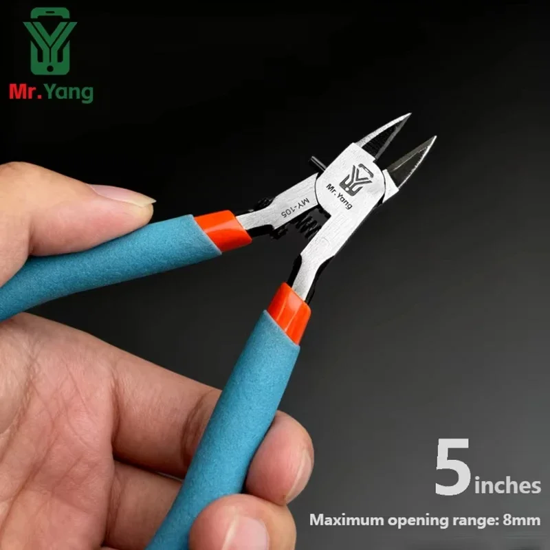 YCS Mr Yang MY-105 Diagonal Pliers Wire Cutters Electrical Cable Cutting Pliers Phone Edc Repair Shield Nipper Pliers Tool