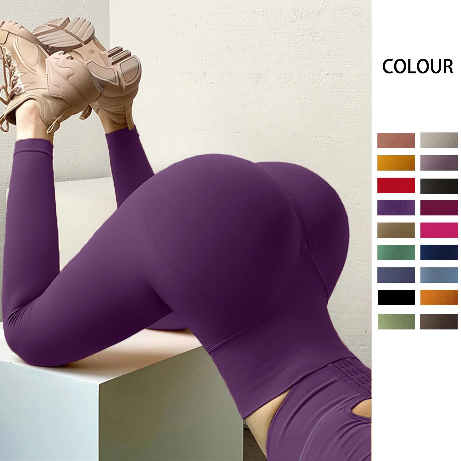 High Waist Yoga Leggings Women Seamless Push Up Sport Leggings Fitness Running Hip Lift Yoga Pants Highly Elastic Gym leggings
