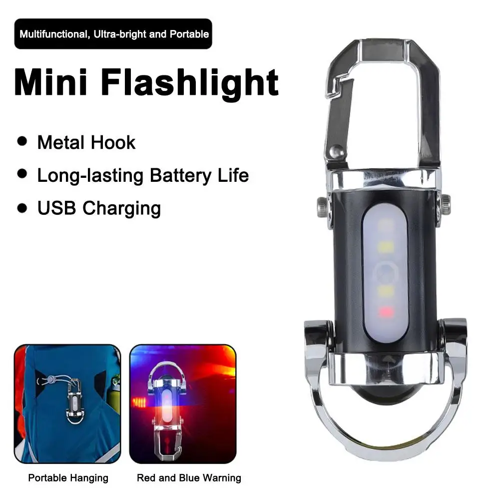 

Portable Mini Torch Flashlight Keychain Chain Flashlight Flashlight Power Bank Keychain In Mini 3 & & 1 V1O3
