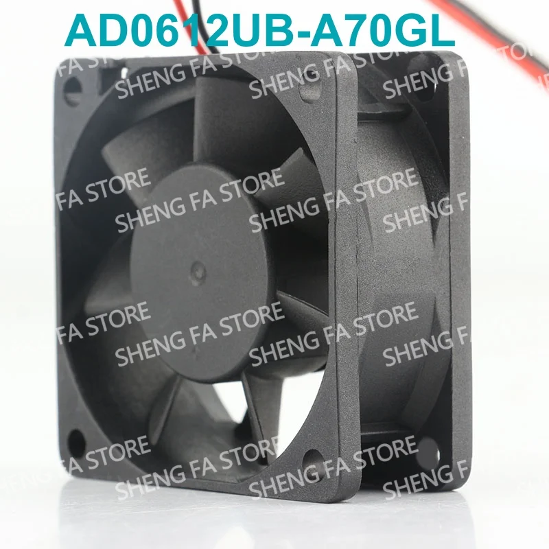 AC EC 6025 60X60X25MM 6CM AD0612UB-A70GL Power supply chassis High speed converter Original ADDA 24V 48V DC12V 0.35A cooling fan