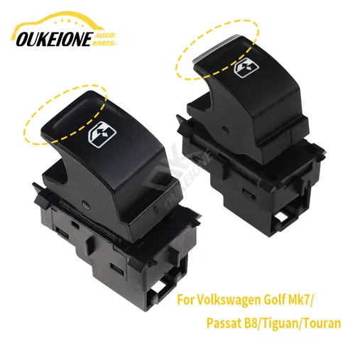 Interruptor de ventana para VW Volkswagen Golf Passat B8 Tiguan Touran 2016-2022 5G 0959855 G 5G 0959855 M 5G 0959855 N 5G 0959855 H 5G 0959855