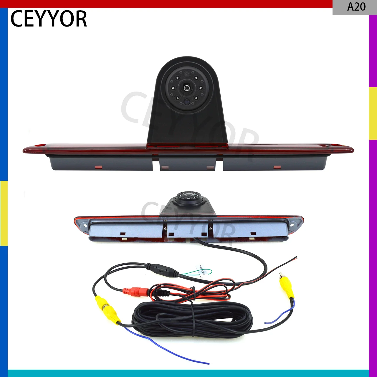 

High Level Brake Light HD Reversing Camera for Mercedes Sprinter W906 W907,VW Crafter MK1 Van