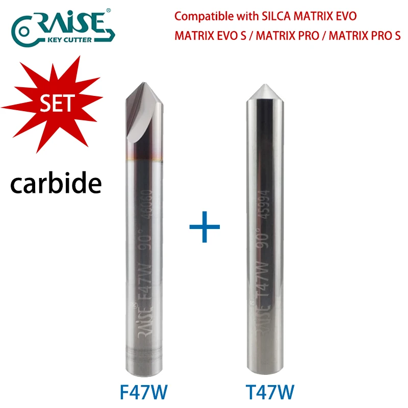 

RAISE Cutter F47 T47 Compatible with SILCA MATRIX Key Machine