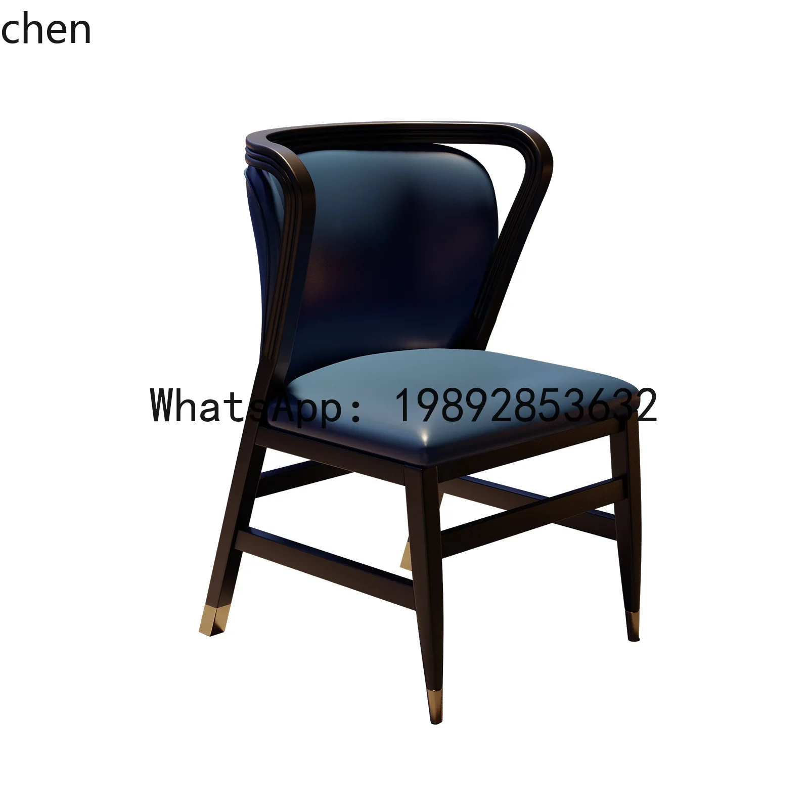 BF  Western Restaurant Dining Store Solid Wood Table and Chair Combination Marble Dining Table