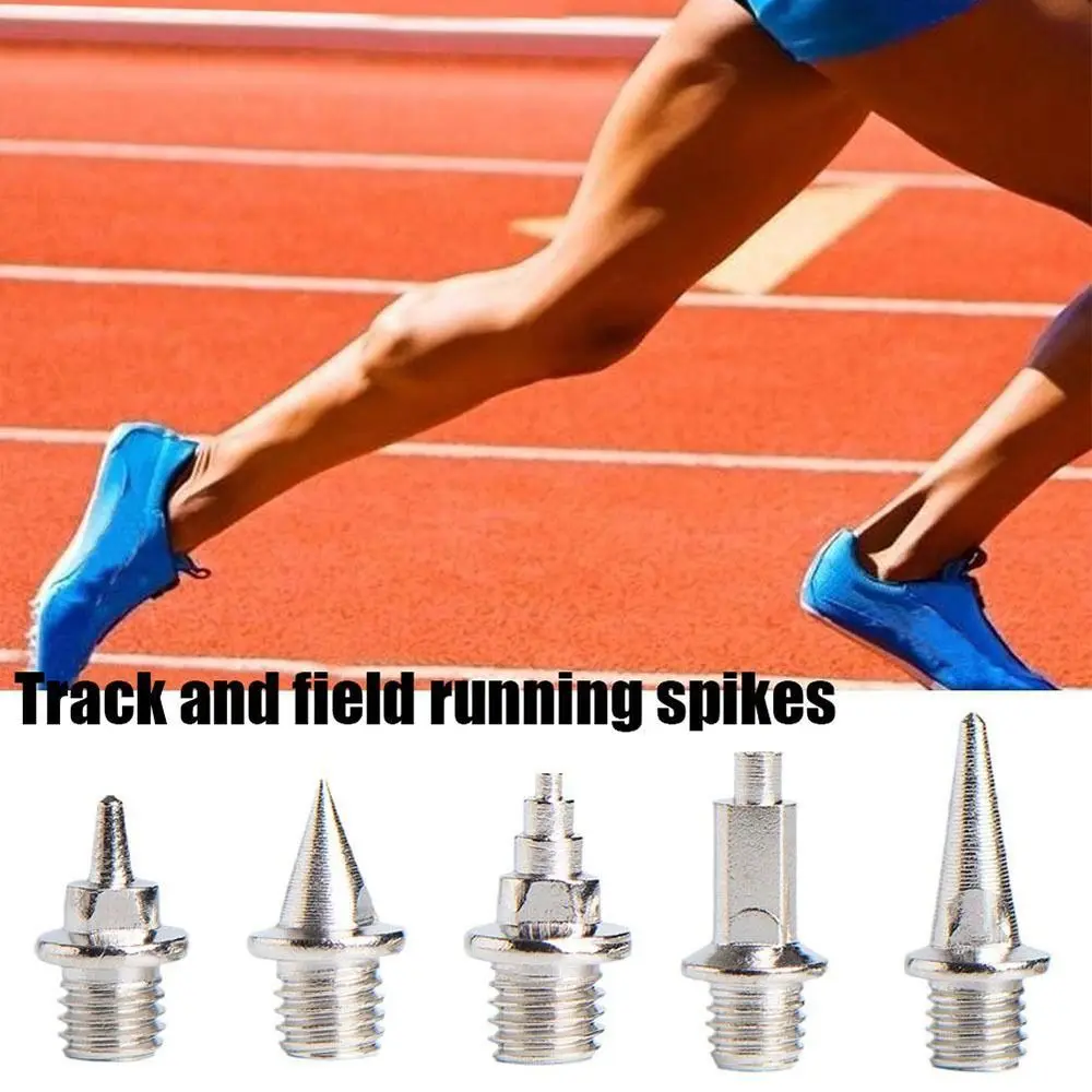 16Pcs Track Field Shoe Studs punte da pista in acciaio Sprinting di alta qualità Cross Country Field Shoes Spikes