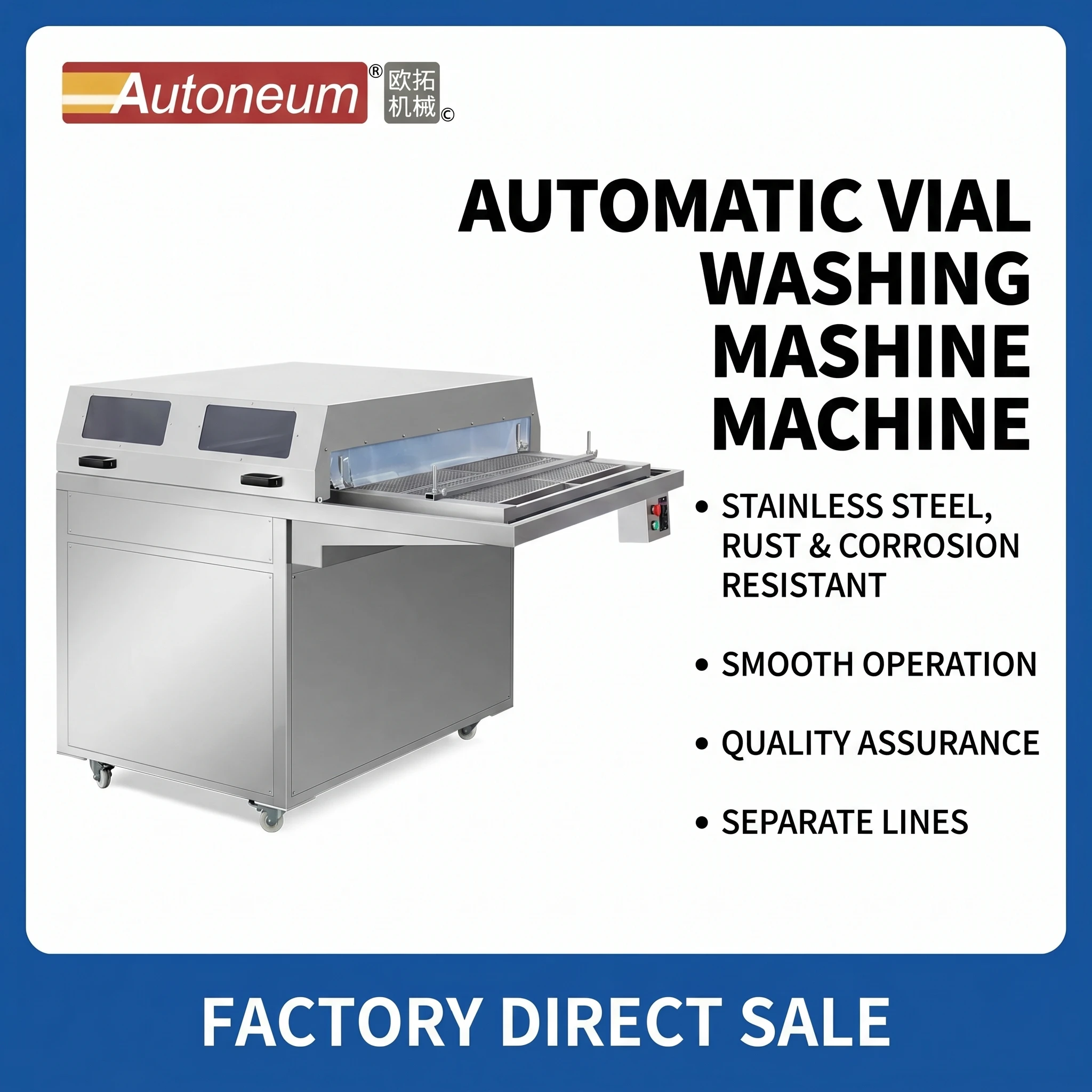 #Fully Automatic  Vial Washing Machine-Cleaning Equipment