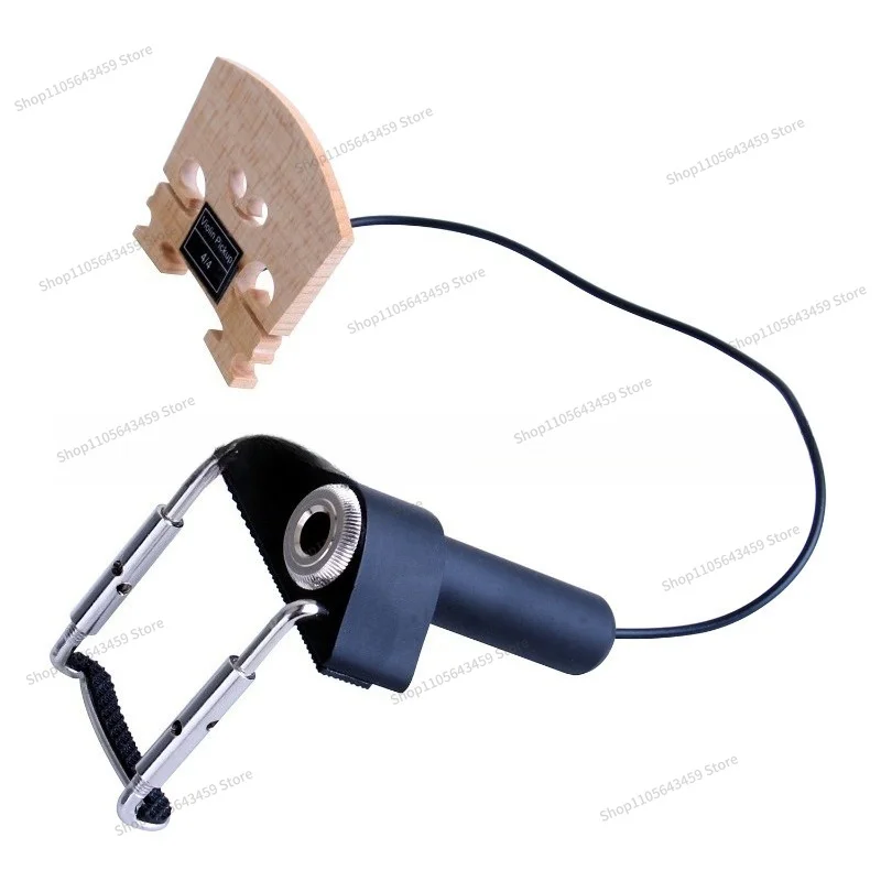 FOr Violin Pickup CV-13 Electroacoustic Violin Bridge Piezoelectric Pickup 4/4