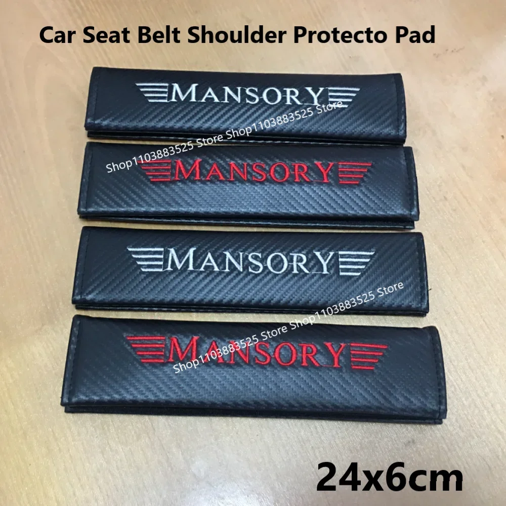 Car Seat Belt Shoulder Protecto Pad for Mansory W465 W464 G500 G63 GLS CLA W464 W221 W176 W204 W205 G65 W213 G350